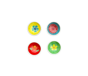 Gilbert Color Me Mine Floral Ramekin Set
