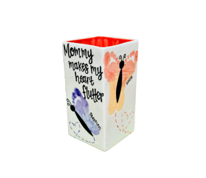 Gilbert Color Me Mine Butterfly Vase